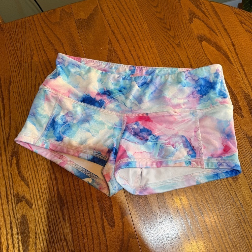 Fleo Tie-Dye Athletic Shorts Size Small